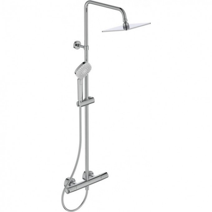 Душевая система IDEAL STANDARD CERATHERM T100 в комплекте с термостатическим смесителем для душа A7240AA