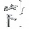 Душевой набор 3 в 1 IDEAL STANDARD CERATHERM T100 BC985AA